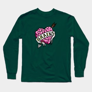 Love Brains Long Sleeve T-Shirt